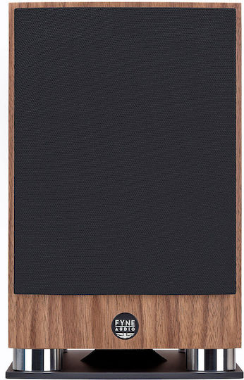 Fyne Audio F500SP Passive Hi-Fi-Lautsprecher Buch selbst 60W 2 Wege P20xB32xH32.3cm Natürliche Walnuss