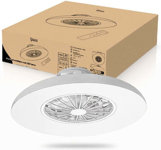 123led Plafonieră 48.5cm cu Lumină Albă