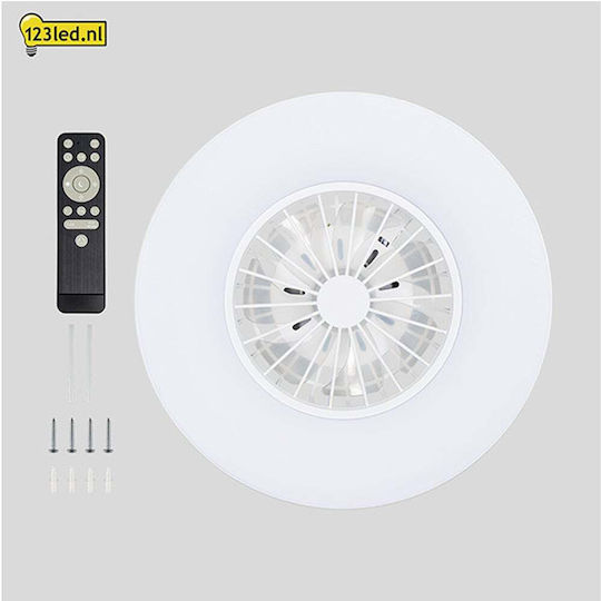 123led Plafonieră 48.5cm cu Lumină Albă