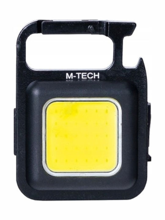 Powerful Mini Led Pocket Flashlight Keychain Magnet Opener Stand Usb-c