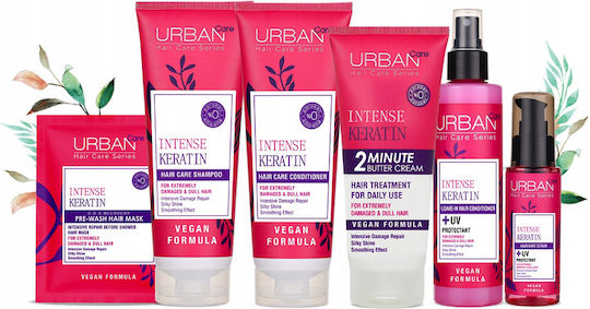 Serum Pentru Păr Urban Care Intense Keratin Regenerant Netezire Uv 75ml