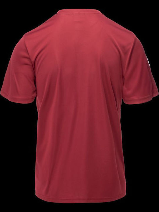 Sportliches Herrenbluse Kurzarm Rote T-Shirts
