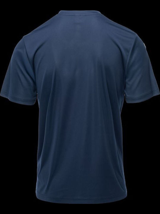 Sportliches Kurzarm T-Shirt Silber