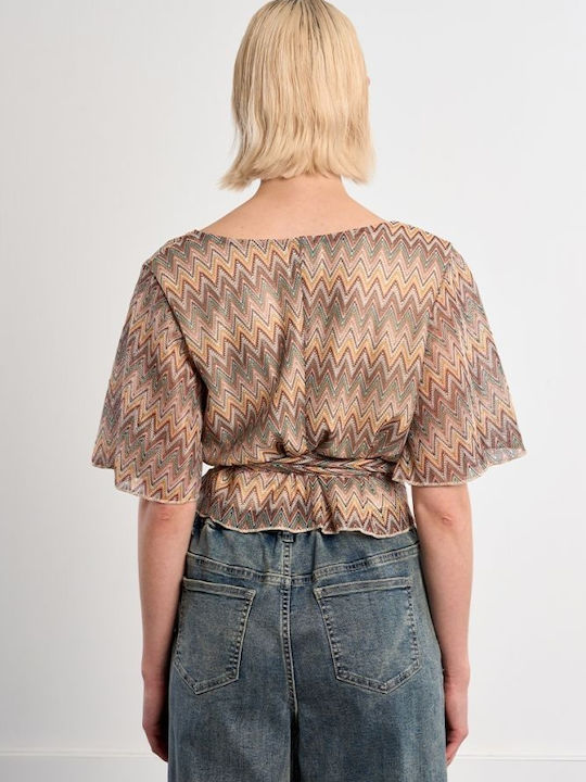 Women's Blouse Beige