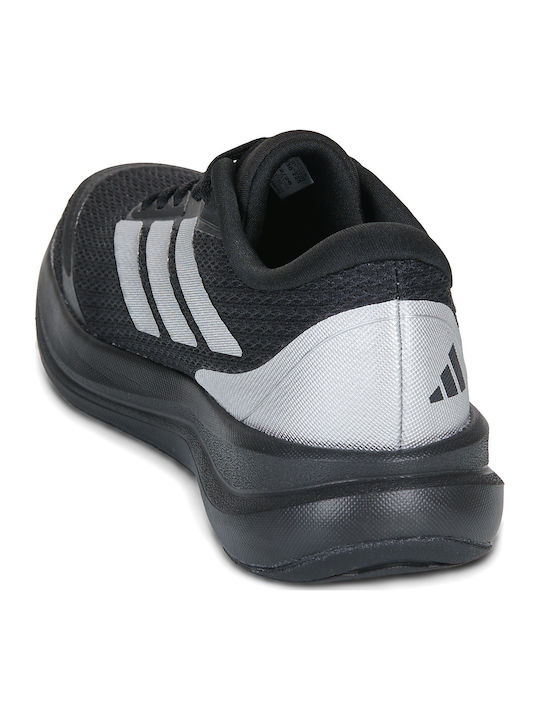 Runfalcon Kinder Sportschuhe Running mit Schnürsenkeln Schwarz