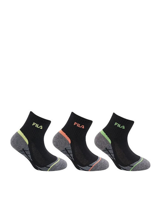 FILA Kindersocken Schwarz 3er-Pack