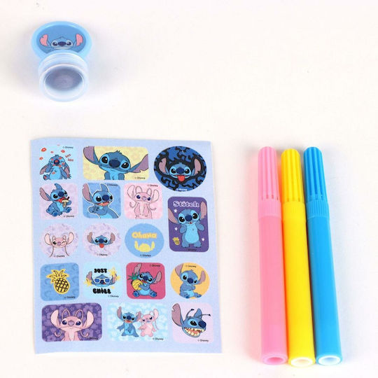 Stitch Multicolor 8-piece Stationery Set