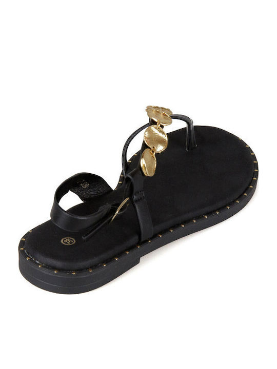 Women's Flat Sandals Black