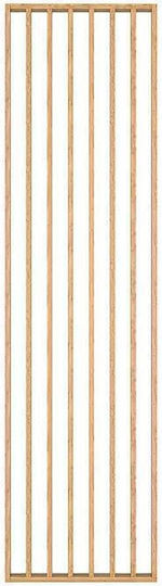 Ξύλινο Διαχωριστικό Δωματίου 275cm X 58cm X 6.5cm Light Oak 199267