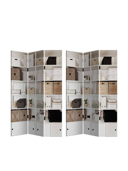 Ankor Decorativ Paravan din Pânză 2 Vizualizări 180x120cm