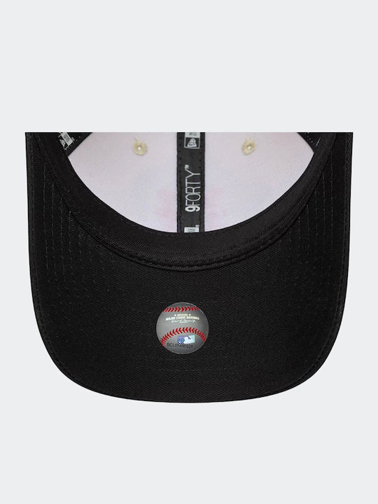 New Era New York Mets Mlb Side Script Кремава 9forty M-crown Регулираща Се Капачка Унисекс Многоцветна