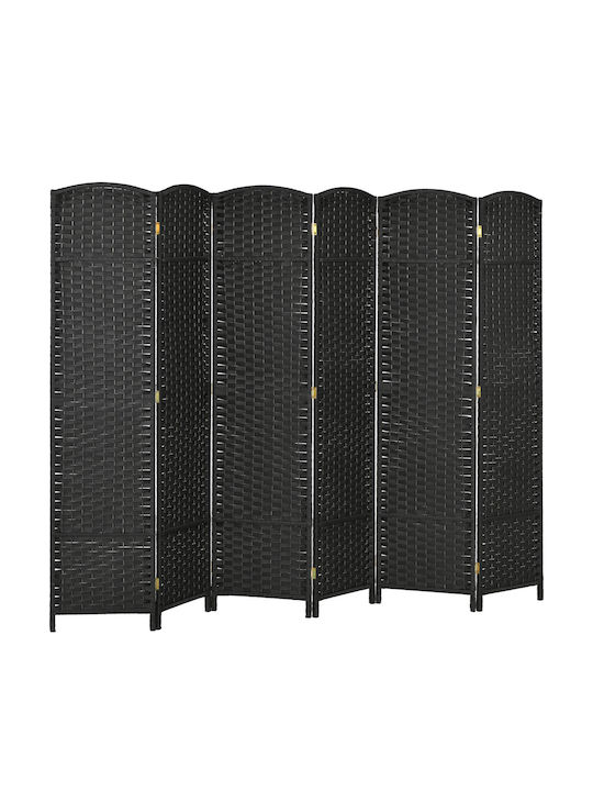 HomCom Διακοσμητικό Παραβάν Μεταλλικό 240x170cm