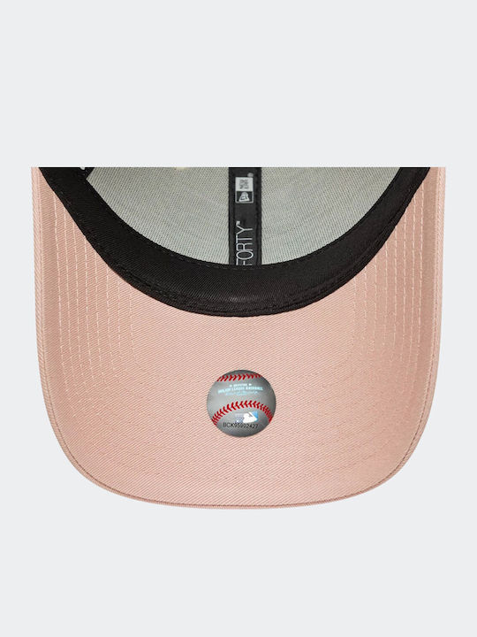 New Era La Dodgers Mlb World Series Patch Light Beige 9forty Adjustable Cap Unisex Jockey Multicolor