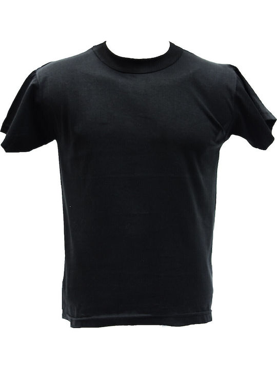 Herren Unterhemden Black 1Packung