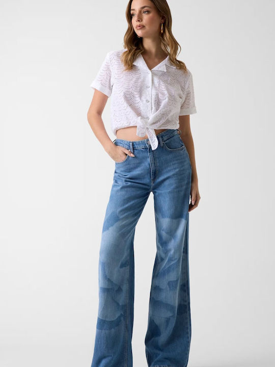 Short Sleeve Women's Shirt White