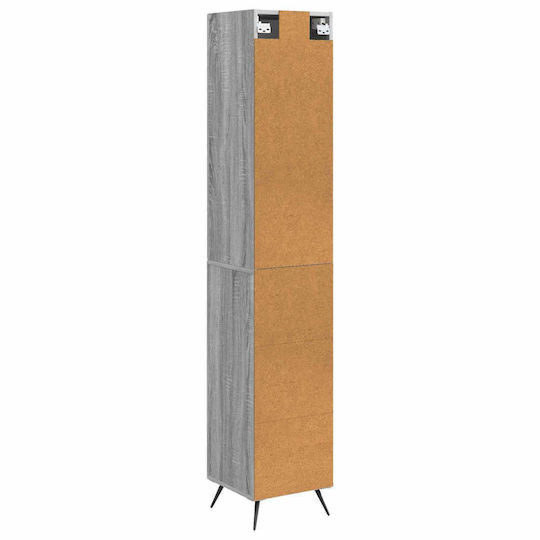 vidaXL Bathroom Column Cabinet Floor M34.5xL34.5xH90cm Sonoma