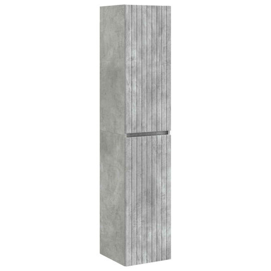vidaXL Στήλη Μπάνιου Τοίχου 33x34.5x160cm Sonoma