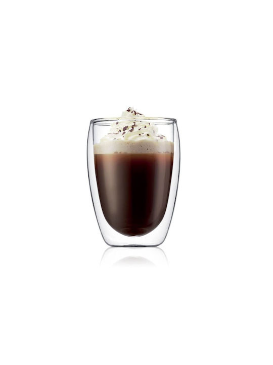 Bodum Set Coffee/Freddo Glasses in Brown Color 350ml 2pcs