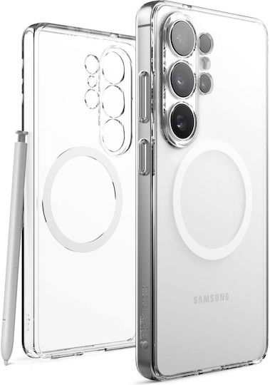Case Samsung Galaxy S26 Ultra Elago Magnetic Hybrid Hard Magsafe Transparent Egs26mshb69-tr