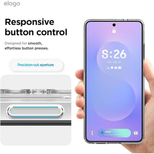 Θήκη Samsung Galaxy S26 Plus Elago Magnetic Hybrid Σκληρή Magsafe Transparent Egs26mshb67-tr