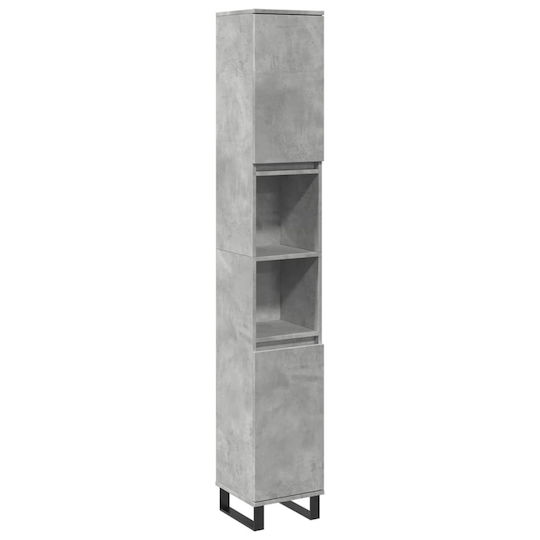 vidaXL Στήλη Μπάνιου Τοίχου 30x30x190cm Δρυς