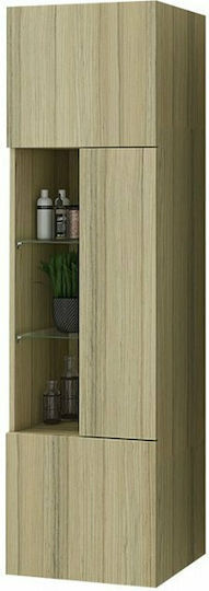 Drop Instinct 5SIN040NO Στήλη Μπάνιου Τοίχου 40x32x140cm Natural Oak