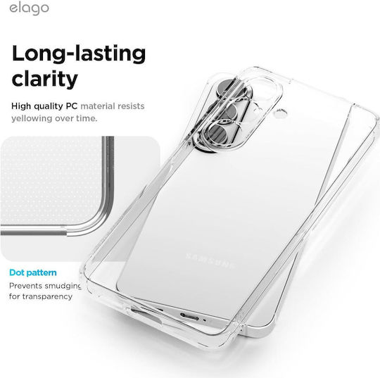 Case Samsung Galaxy S26 Plus Elago Hybrid Transparent Hard Transparent Egs26hb67-tr