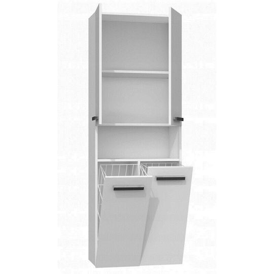 Topeshop Nel 2k Dk Badezimmersäule Boden HxBxH Weiß Topeshop Nel 2k Dk Badezimmersäule Boden HxBxH Weiß