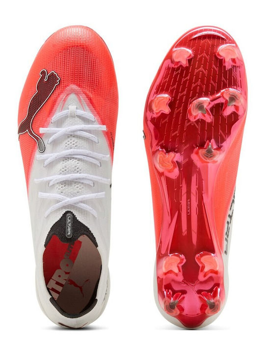 PUMA 7 Ultimate FG Fußballschuhe mit Stollen Rote