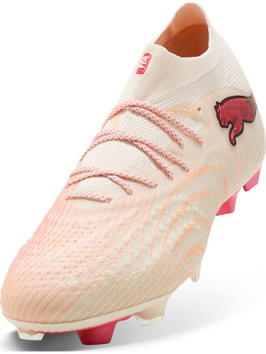 PUMA Future FG Fußballschuhe mit Stollen Beigen