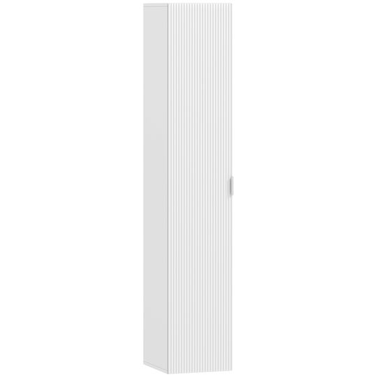 HomCom Floor Bathroom Column Cabinet L30xD31.5xH160cm White