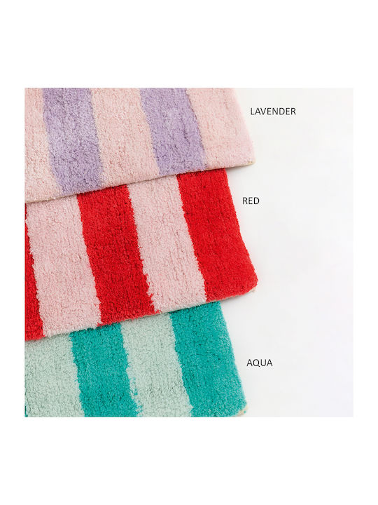 Palamaiki Cotton Bath Mat Aqua 50x80cm (Various Colors)