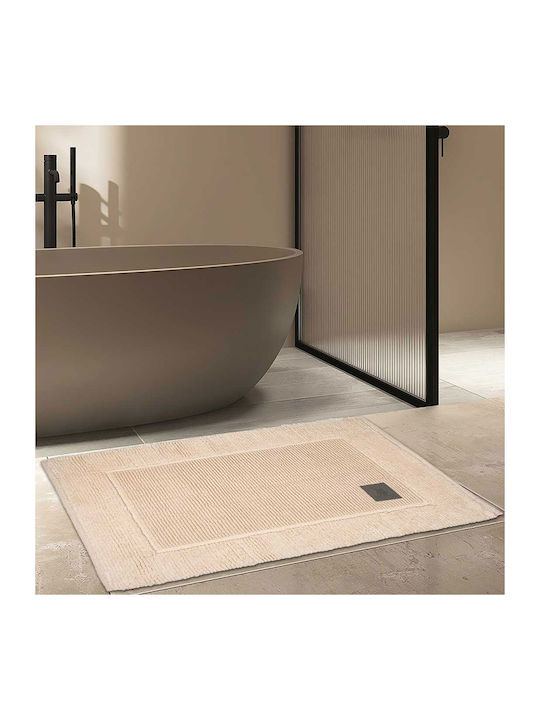 Greenwich Polo Club Bath Mat Cotton 3216 220750803216 Creme 50x80cm
