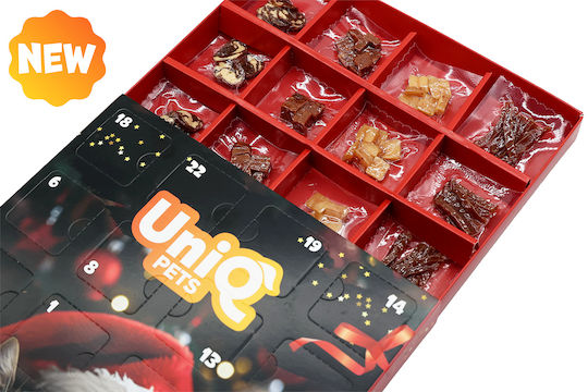 Uniq Pets Christmas Advent Calendar Treats Dogs Cats
