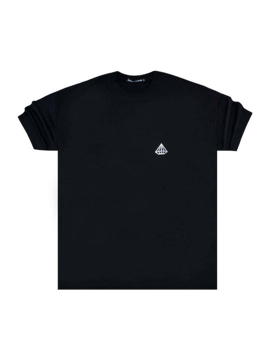 Short Sleeve Black Blouse