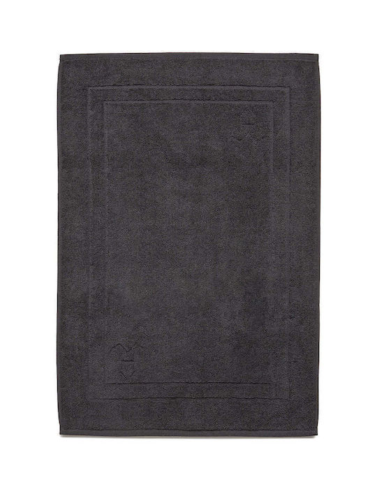 Bed&Bath Σετ Πατάκια Μπάνιου Βαμβακερά Steel Grey 50x70εκ. 2τμχ