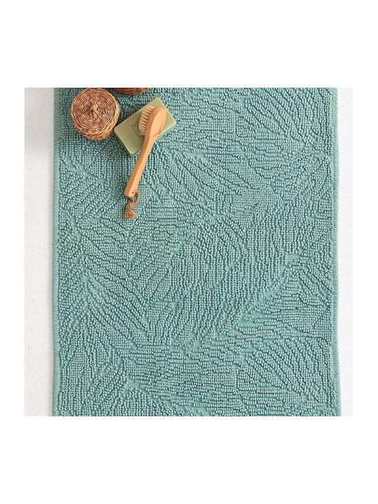 Palamaiki Cotton Bath Mat Nuba Nuba Blue 50x80cm