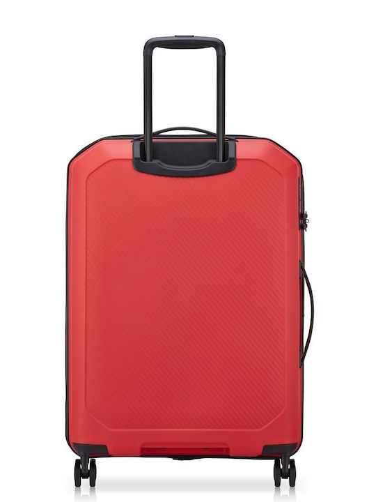 Delsey Anvers Mittlerer Reise Koffer Intense Rot Höhe 64,5cm