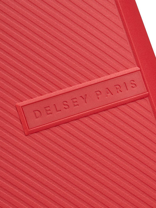 Delsey Anvers Mittlerer Reise Koffer Intense Rot Höhe 64,5cm