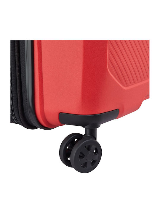 Delsey Anvers Mittlerer Reise Koffer Intense Rot Höhe 64,5cm