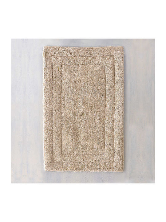Rythmos Bath Mat Cotton Senna 120-106-1802 02 Beige 60x90cm