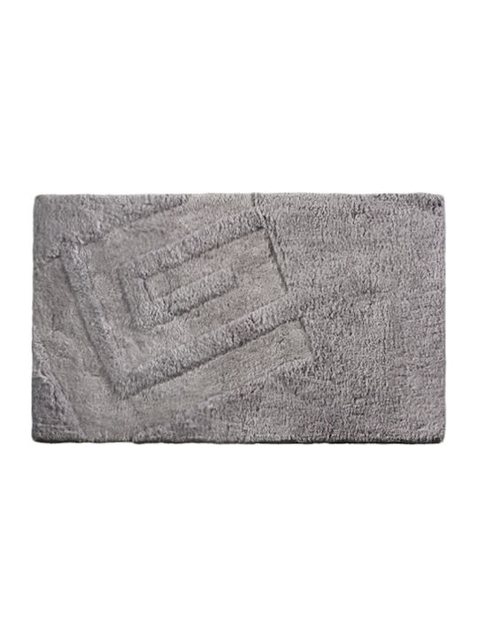 Guy Laroche Badematte Baumwolle Rechteckig Trivia 1127091119006 Titanium 55x85cm