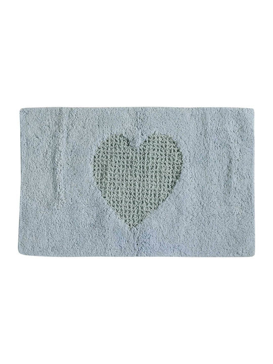 Das Home Bath Mat Cotton 0576 420750800576 Blue 50x80cm