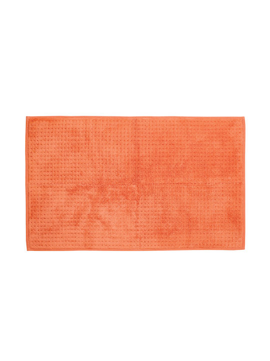 Das Home Non-Slip Bath Mat Cotton 0765 420770110765 Coral 70x110cm