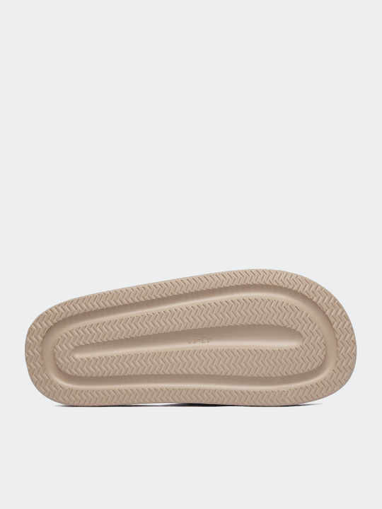 Men's Slides Beige