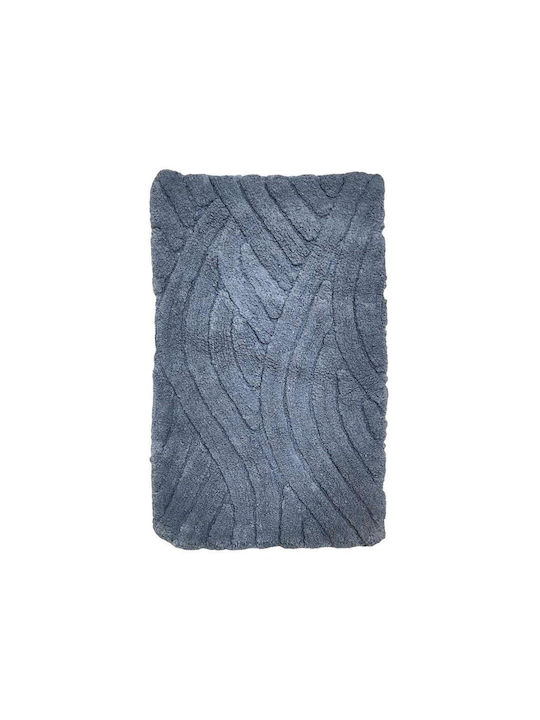 Next Rutschfest Badematte Baumwolle Rechteckig Sheila 32687-03---2 Blue 50x80cm