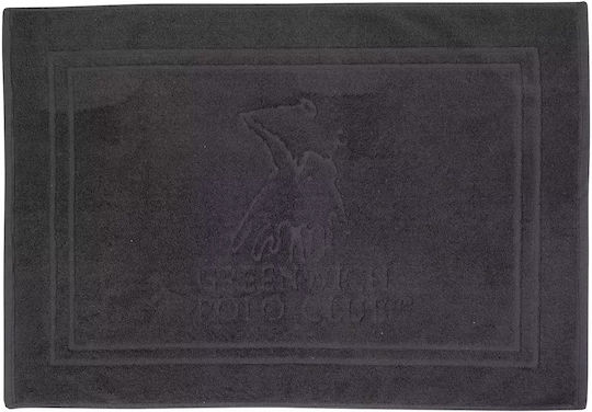 Greenwich Polo Club Bath Mat Cotton 3090 220750703090 Black Velvet-Black Metal 50x70cm
