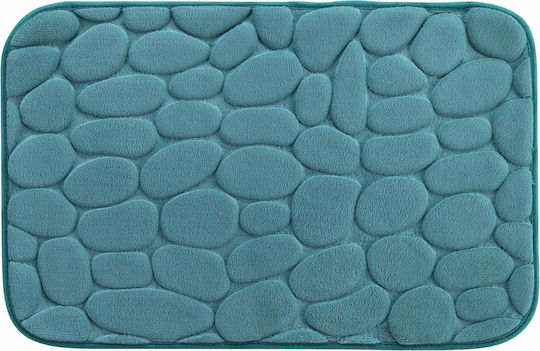 U10 Thizy Bath Mat Microfiber 1801976 Blue 50x80cm
