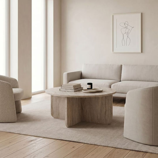 Central Coffee Table Hillary Travertine Central Coffee Table Hillary Travertine
