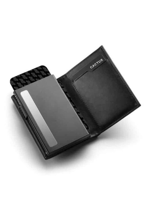 Ανδρικό Πορτοφόλι Καρτών με RFID Μπλε